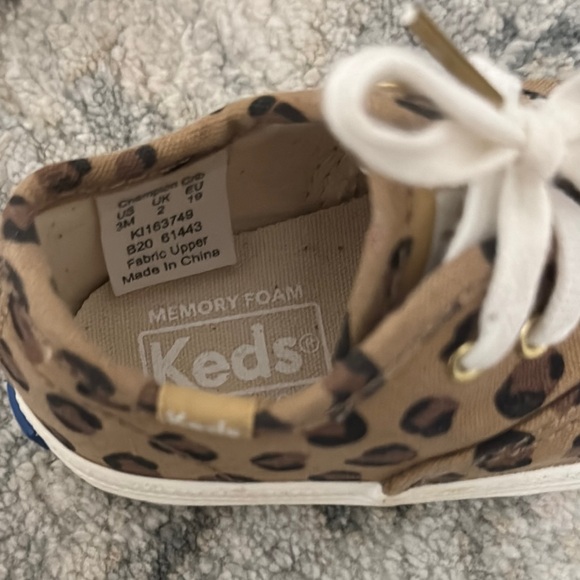 Baby Leopard KEDS Size 3m - Picture 6 of 7